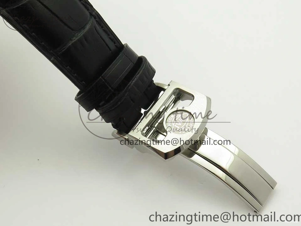 MIROTIME 0106 Portuguese Tourbillon IW5046 SS ZF Best Edition Gray Dial on Black Leather Strap SunProtective 7147